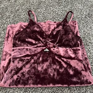 Free People Come Together Velvet Dress